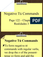 p122 Negative Tu Commands