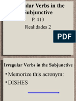 P 413 Irregsubjunctiveverbs