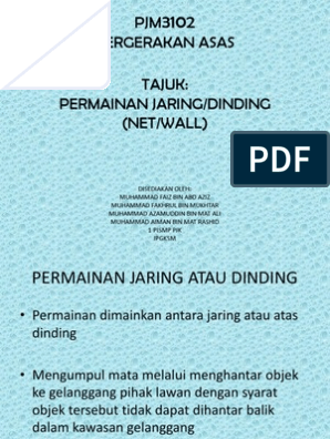 Kategori jaring permainan Permainan Kanak