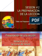 Preparacion de Una Leccion