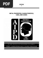 Download Machinist Course - Metal Properties Characteristics Uses And Codes by merlinson1 SN12770180 doc pdf