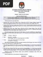 Download Pengumuman Pendaftaran Bapaslon Pilgub JATENG 2013 Untuk Di Website by Kpu Jawa Tengah SN127706562 doc pdf