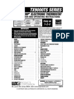 Tx9000Ts Series: Smart Temp Electronic Thermostat