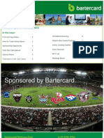 Sponsored by Bartercard... : Wednesday 27th February 2013