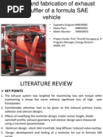 Download Exhaust and Muffler Design of a Formula SAE car by Mohit Mundra SN127725128 doc pdf