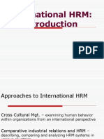 International HRM: An Introduction