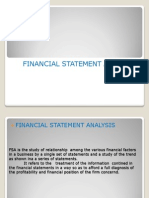 Financial Statement Analysis