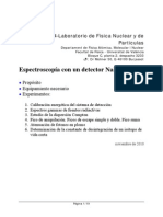 Labfnp - Espctroscopía Con Detector NaI (TL)