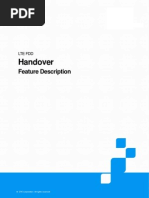 ZTE LTE FDD Handover Feature Description
