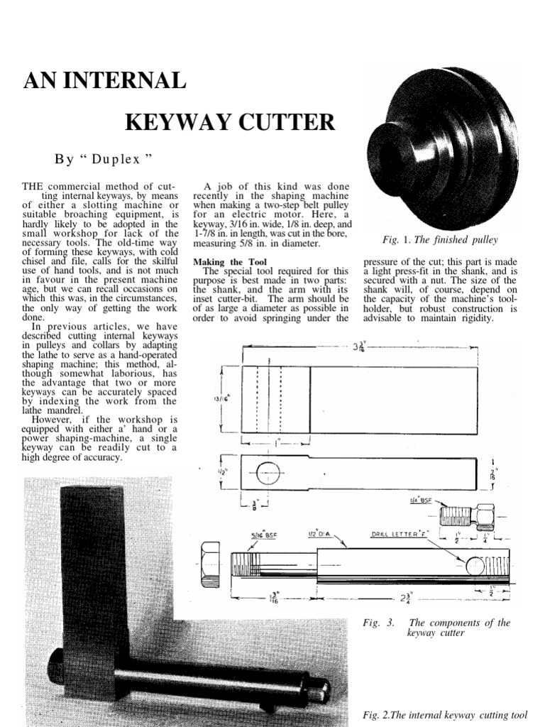 Keycutter | PDF | Tools | Manufactured Goods