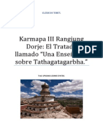 Karmapa III Rangjung Dorje El Tratado llamado Una Enseñanza sobre el Tathagatagarbha