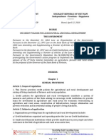 Decree 41 - 2010 - NĐ-CP Credit Policy For Agriculture and Rural Development
