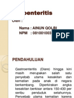 GE Gastroenteritis Kasus Powerpoint