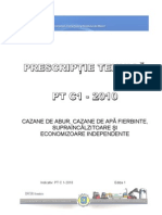 Coperta Prescripţia Tehnică PT C 1 - 2010