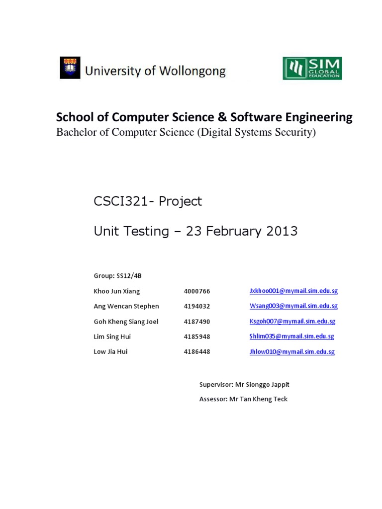 Unit Testing for Digital Systems Security | PDF | User (Computing) | Login