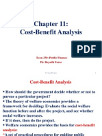 Cost-Benefit Analysis: Econ 330: Public Finance Dr. Reyadh Faras