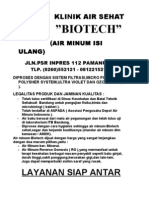 Klinik Air Sehat - Biotech