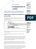 Equipment Calibration - Vocabulário de Metrologia