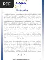 Rede Metrológica - Erro de medição