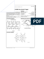 CD40106 Hex Schmitt Trigger Datasheet