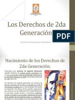 Los Derechos de 2da Generación