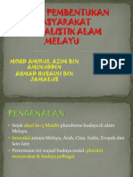 SEJARAH PLURALISME BUDAYA