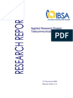 IBSA Telecommunications Industry Final Release Research Report 17.12.09 v1