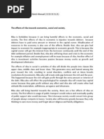 Download Effects of Riba by Mimie Lsc SN127778099 doc pdf