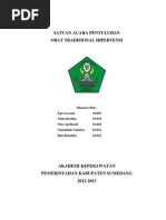 Download Sap Obat Tradisional Hipertensi by RiniRiandini SN127780247 doc pdf