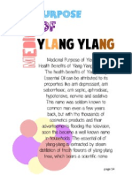 Medicinal Purpose of Ilang Ilang