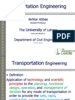 Transportation Lecture 2 (19!02!2013)