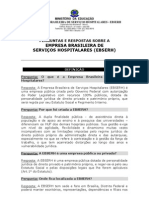 EBSERH: O que é a Empresa Brasileira de Serviços Hospitalares