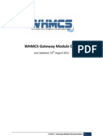 WHMCS Gateway Module Documentation