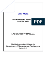 Xiao CHM4130L Lab Manual 2013-1
