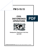 Civil Disturbance Operations: Headquarters, Department of The Army April 2005