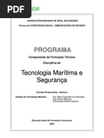 Tecnologia Maritima Seguranca