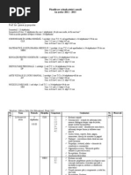 Planificare Calendaristică Anuală Pentru Clasa Pregătitoare - Editura Delta Cart