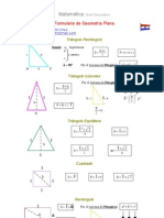 Formulario de Geometría Plana