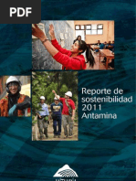 Antamina Reporte Sostenibilidad 2011