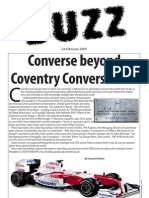 The Buzz Newsletter 24th February 2009 Coventry University