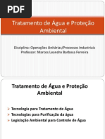Tratamento de água