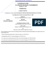 HARDINGE INC 8-K (Events or Changes Between Quarterly Reports) 2009-02-23