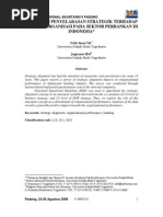 Download K-Amen 02 Pengaruh Penyelarasan Strategik Terhadap Kinerja Organisasi Pada Sektor Perbankan Di In by Msr A  SN12782962 doc pdf