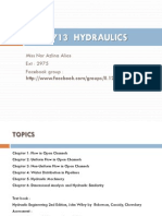 Syllabus Hydraulic