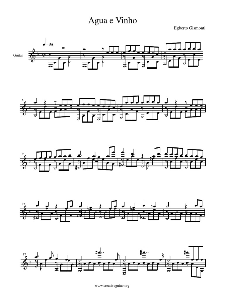 Egberto Gismonti 楽譜 絶版