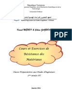 Cours Et Exercices de Résistance Des Matériaux Kamel MEHDI & Sihem ZAGHDOUDI