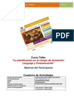 Cuadernillo Del Participante Lencuaje y Comunicacion