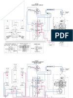 Dum P/Hoist Circuit ST 7 0 0: Pilot "C" Ref - Aux Valve