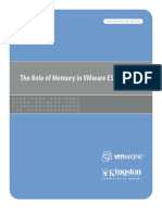 The Role of Memory in VMWare ESX Server 3