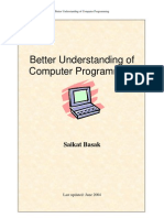 Better Understanding of Computer Programming